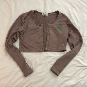 O-MIGHTY FAIRYLAND CARDI IN MOCHA